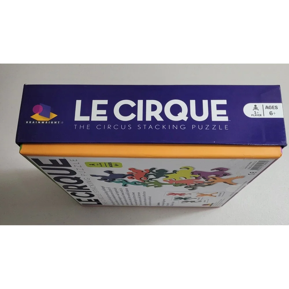 Brainwright Le Cirque Circus Stacking Puzzle Kids Unisex New Wooden Balance Game